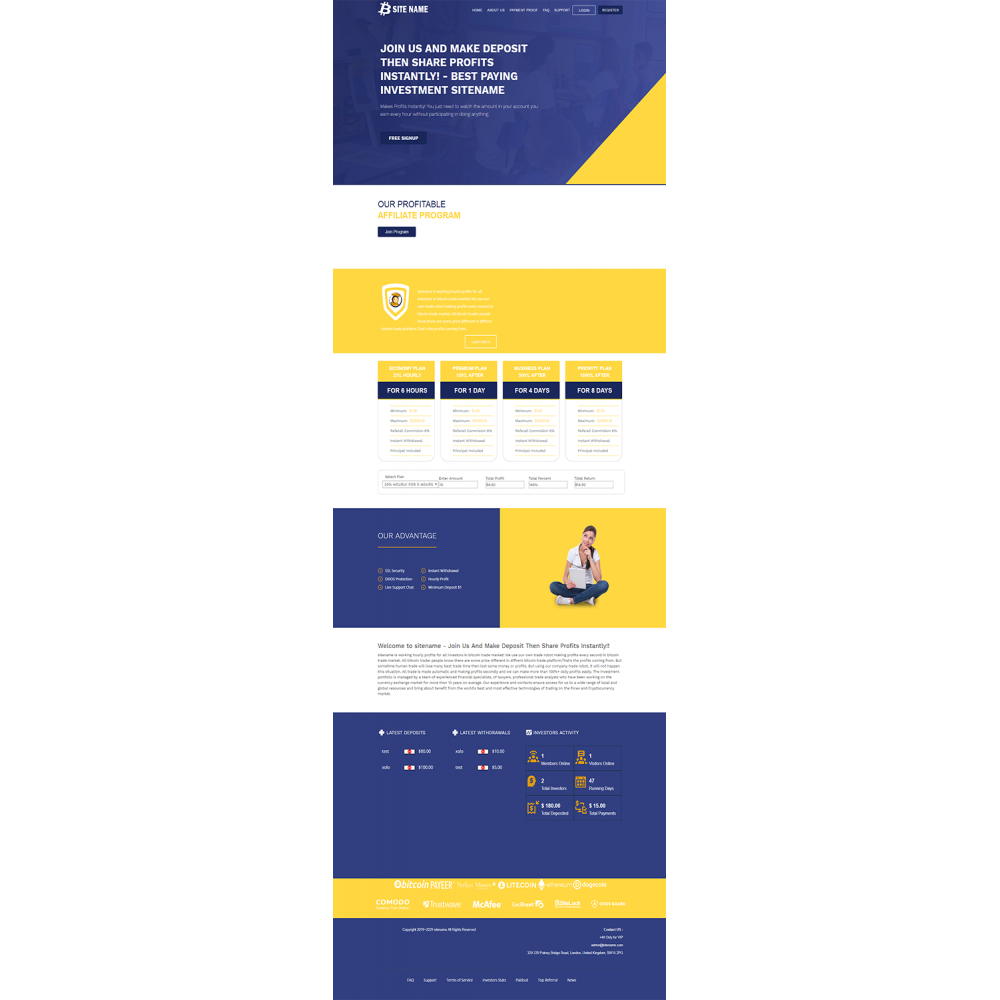 GC HYIP Template 421