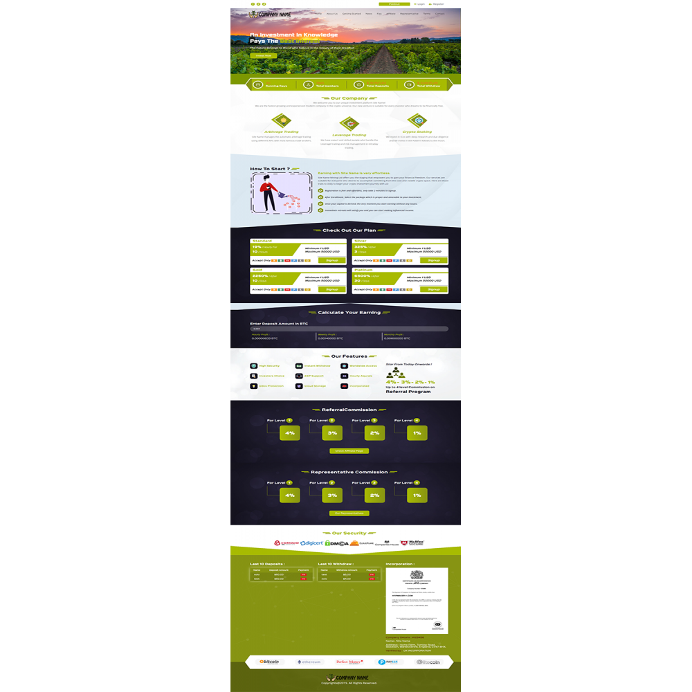 GC HYIP Template 480