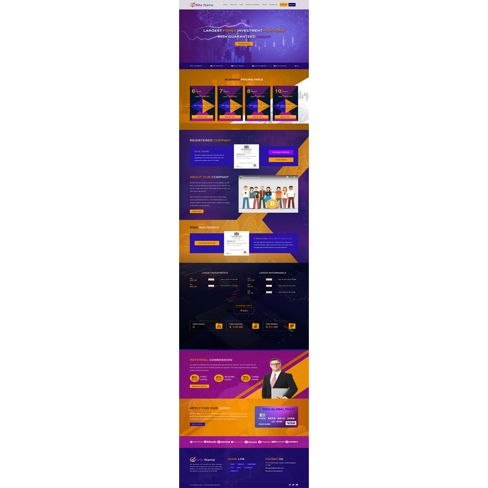 GC HYIP Template 530