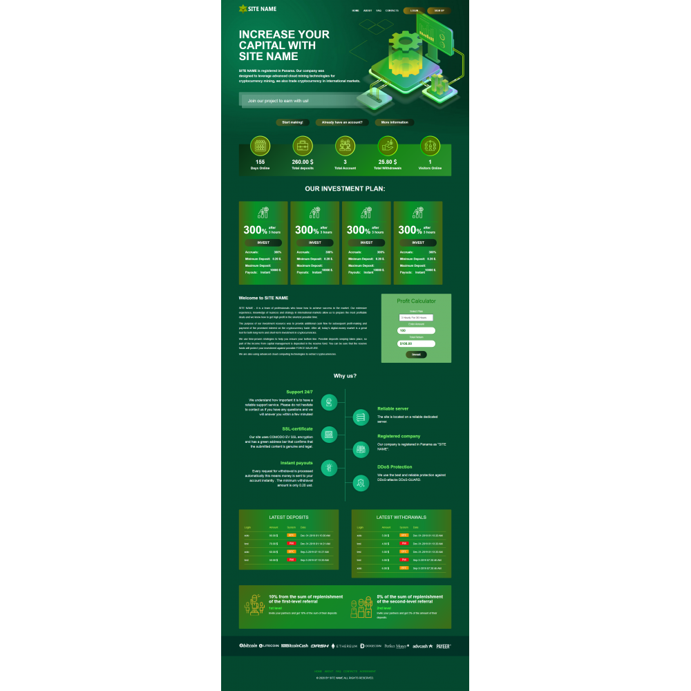 GC HYIP Template 552