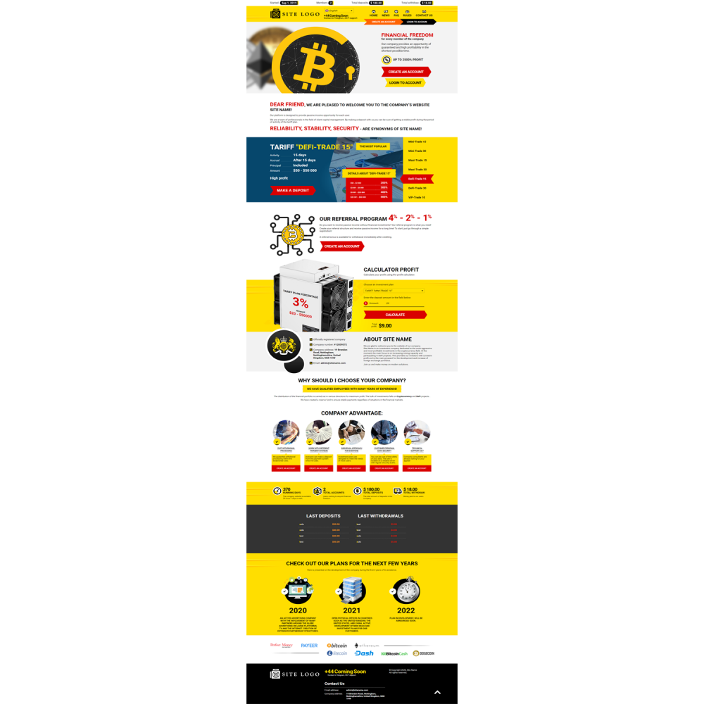 GC HYIP Template 658