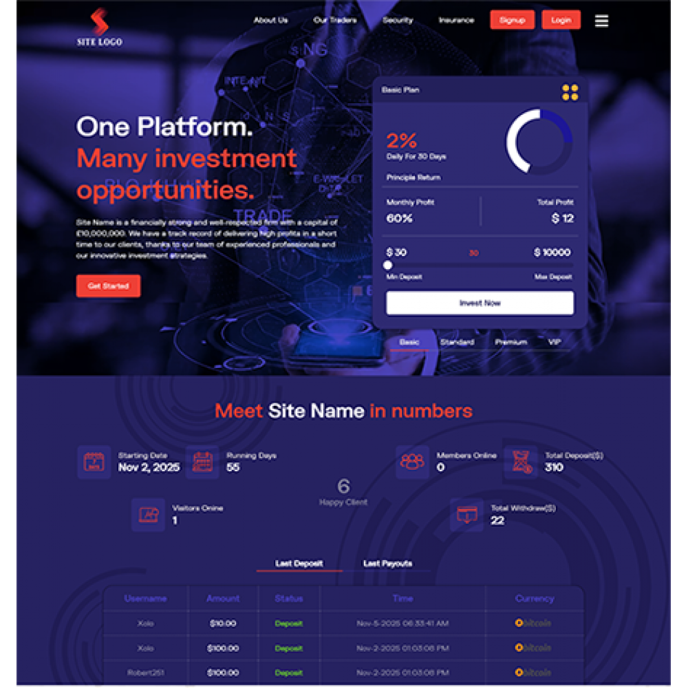 GC HYIP Template 889