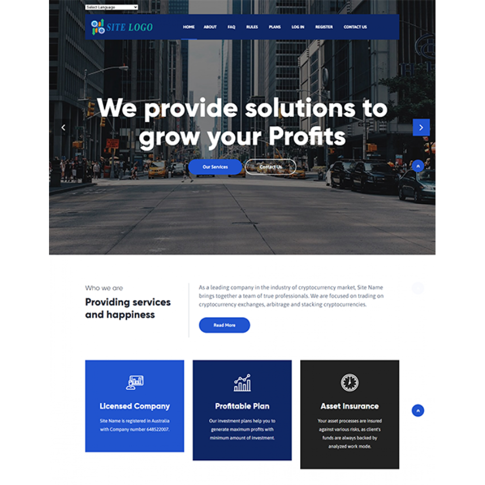 GC HYIP Template 898 GC HYIP Template 898