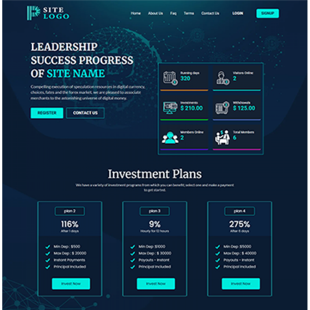 GC HYIP Template 899 GC HYIP Template 899