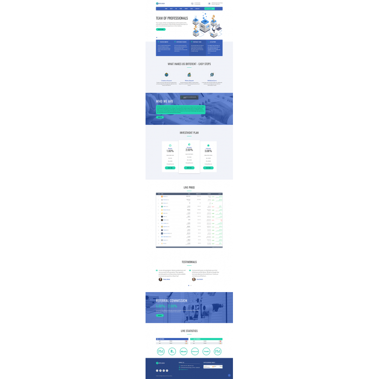 UNIQUE GC HYIP TEMPLATE 302